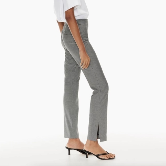 BABATON Numero Pant Mid-Rise Skinny Pants Blk/Espce Mini Htooth - Picture 2 of 16